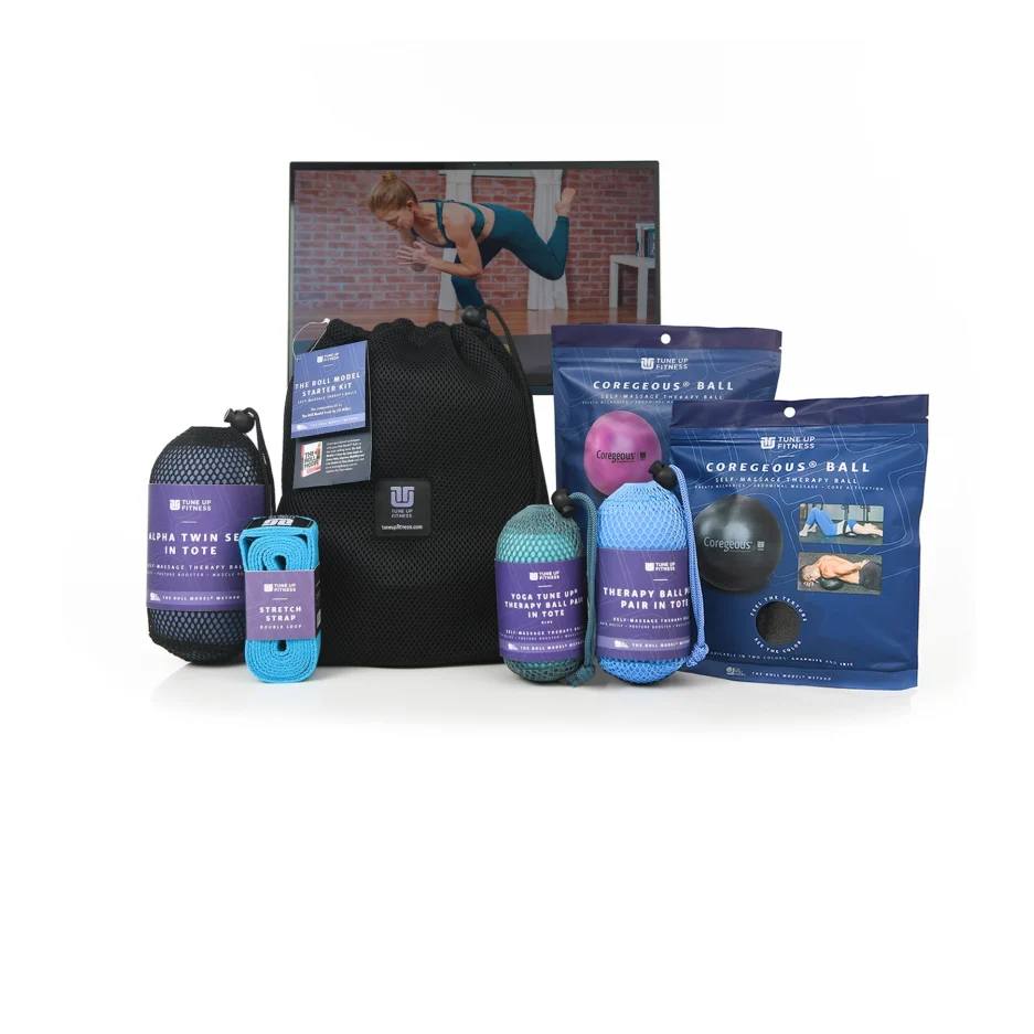 [Photo] Product Detail Photo of the Tune Up Fitness Online Class kit.