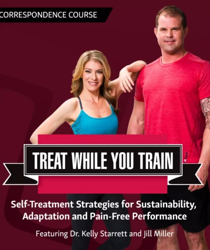 Treat While You Train program key art - photo of Jill Miller and Kelly Starrett