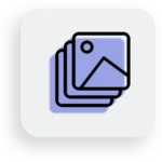 Graphics library button.