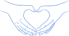 heart hands icon