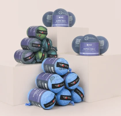 Pro Six Pack Tune Up Fitness Pro Six Pack featuring multiple therapy balls in carry totes, arranged for full-body self-massage, mobility, and recovery.