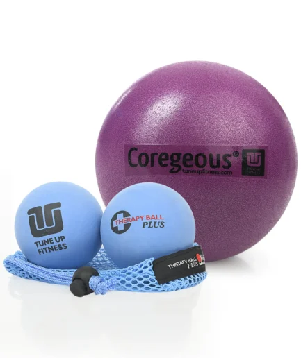 Roll & Roam kit with Tune Up Fitness Therapy Balls and travel accessories for self-massage and mobility.